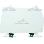 LH REAR DOOR GLASS GREEN SK SERIES